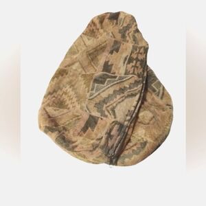 NWOT 9x20 Bolster Upholstery Cover for Pillow Insert, Warm Azteca Feeling Uphol